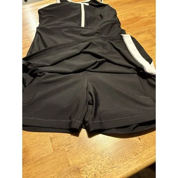 SAGE Collective Athletic Dress Black White Golf Tennis Pickleball Club Medium‎ - Picture 6 of 6